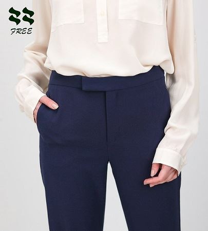 Woven Slim Pant front  detail